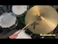 zildjian k custom medium ride 20” 2510 g