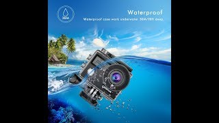 Action Camera Campark X20 4K 20MP Touch Screen Waterproof Video Cam SONY Sensor Underwater Camcorder