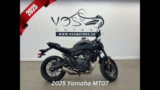 Brand New 2025 Yamaha MT07 - V6428