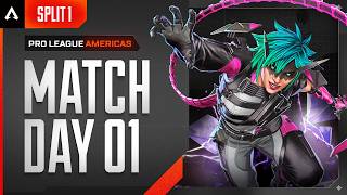 ALGS Year 6 Split 1 Pro League | Match Day 1 | Americas | Group A vs B | Apex Legends