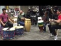 KALO djembe bro's night jam!