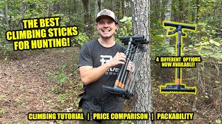 THE BEST & LIGHTEST CLIMBING STICKS FOR HUNTING! | TREESTYX NOW HAS 4 DIFFERENT STICK OPTIONS!