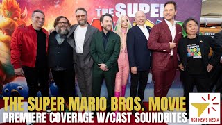 The Super Mario Bros. Movie premiere coverage with cast interviews #Coming2Theaters #SuperMarioMovie