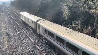 47593 passing Whitnash 4th Jan 2025 (preceded by 68015)