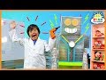 Let's Build A Robot Kids Song | Body Parts Exercise And Dance For Children | Ryan Toysreview