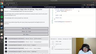 Pig Latin | Intermediate Algorithm Scripting | Free Code Camp