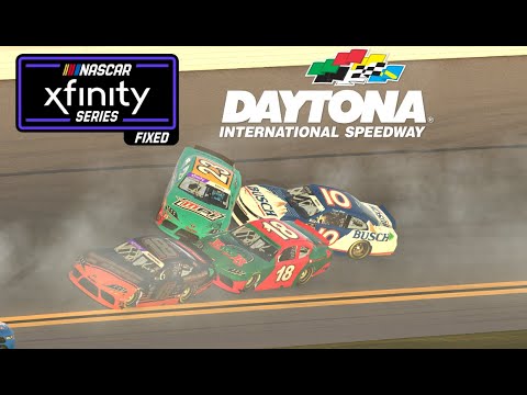 Hanging On.... IRacing Xfinity B-Fixed @ Daytona. S1-23 (2/14 23:00 ...