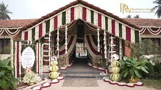 Elegant Wedding Decor at Angala Mysore by Paul's Perfect Weddings