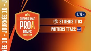 PRO A DAMES | J10 | ST-DENIS TT93 vs POITIERS TTACC