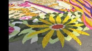 'Italy'','' Infiorata in Spello,'' '' Italy''