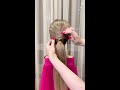 Красивая прическа с зубной щеткой 16 плетение волос лайфхак haircut hair blonde Марина Гоголева