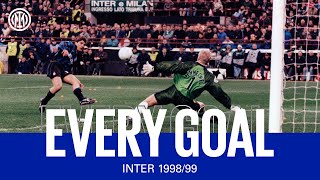 EVERY GOAL! | INTER 1998/99 | Ronaldo, Zamorano, Baggio, Djorkaeff, Ventola and many more... ⚽⚫🔵