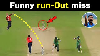 এতো সহজ রানআউট মিস !!😁 Funniest Run Out Miss In Cricket History  || Khelaghor Official ||