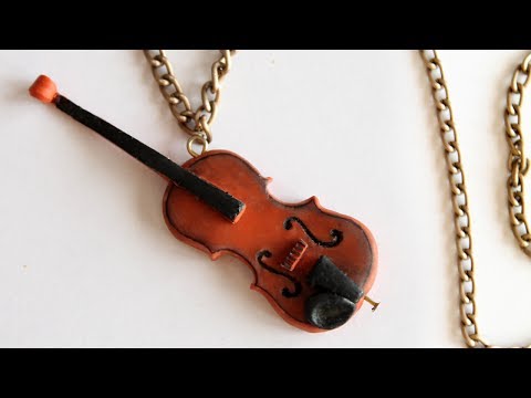 Violin Tutorial: Polymer Clay How-to Violin Tutorial: Polymer Clay How-to