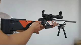 jieying awm shell ejecting foam blaster tested