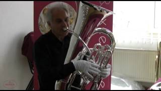 James Gourlay tests the new Besson 984 Eb Tuba