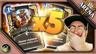 💥The Craziest💥Rogue I drafted all meta! - Hearthstone Arena