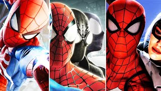 Spider-Man Games Collection All Cutscenes (Game Movies) 1080p 60FPS
