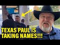 Texas Paul GOES BALLISTIC exposing Identity of Airport White Supremacist