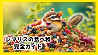 シマリスの食べ物完全ガイド！【飼育初心者必見】