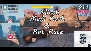 Meiji Rush and Rat Race Glitch!! | Asphalt 9 | Hustle JX