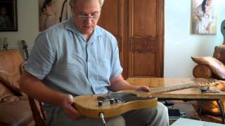 1953 Vintage Fender Esquire | Telecaster Guitar Video 3 played by Mark Lovett