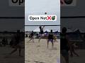 Open Net Option Swing❌🙅‍♂️🏐 #beachvolleyball #volleyworld #volleyballworld #avp #spike #haikyuu