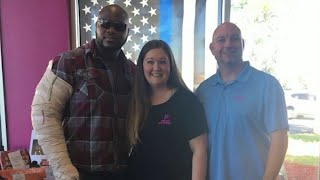 Daytona Beach police officer who was shot in shoulder discusses long recovery