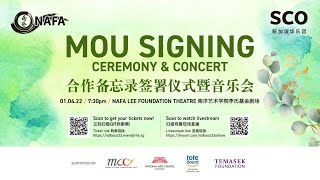 NAFA-SCO MOU Signing Ceremony \u0026 Concert