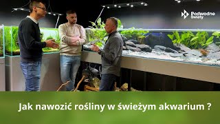 Jak nawozić rośliny w świeżym akwarium ?