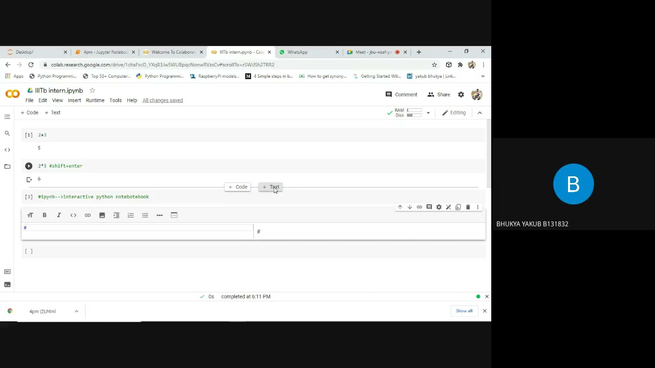 Introduction To Google Colab And Python Youtube
