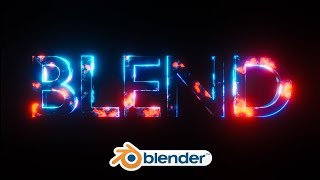 Blender - Cinematic Movie Text Animation In Eevee