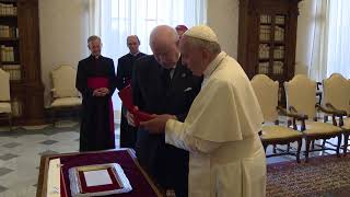 ANSA - Pope Francis receives the Grand Master of the Order of Malta: focus on the refugee crisis