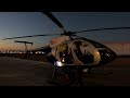 patrolling from inside a police helicopter