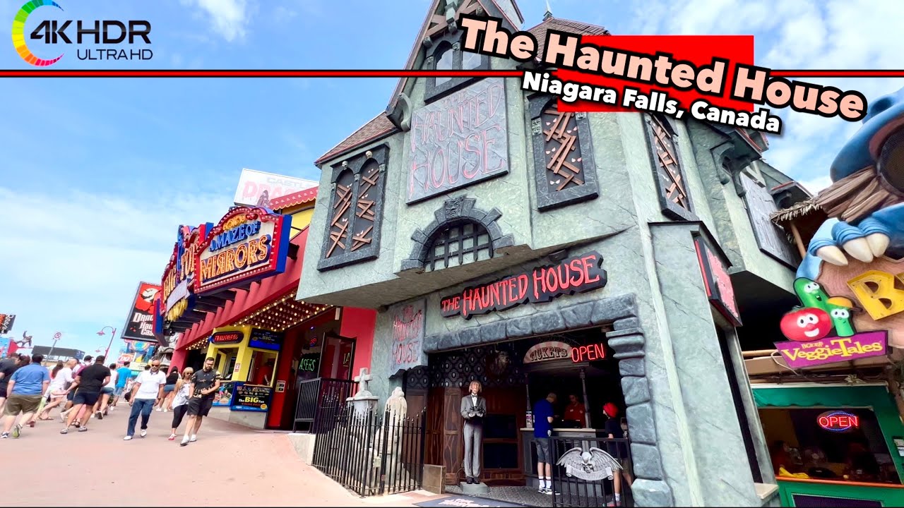 The Haunted House (Niagara Falls, Canada - 2022) 4K HDR Walkthrough ...