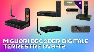 MIGLIORI DECODER NUOVO DIGITALE TERRESTRE DVB-T2 SETTEMBRE 2021 AMAZON