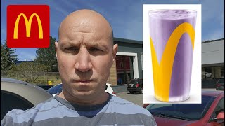 McDonald's New Grimace Shake!