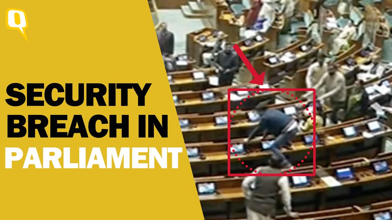 Big Security Breach In Parliament, Intruders Enter House; Release ...