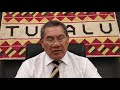 Prime Minister and Minister of Public Utilities of Tuvalu, & Chair of the Pacific Islands Forum