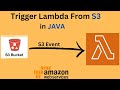 AWS S3 File Upload + Lambda Trigger - Step by Step Tutorial