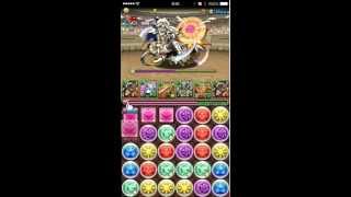 [パズドラ]第１６回チャレンジダンジョンLv７[特殊]　覚醒バステト