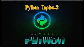 Python Tuples 2