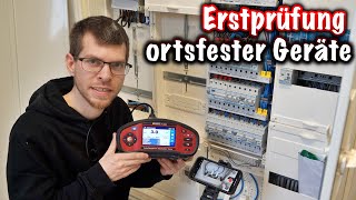 Erstprüfung 0100-600 einer Anlage! ElektroM