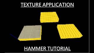 Guide to the texture application tool - Hammer Mapping Tutorial