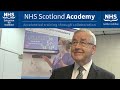 NHS Scotland Academy opening - David Garbutt