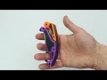 plastic reate exo k gravity karambit knife fidget toy for adults