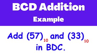 BCD Addition Example