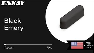 ENKAY Tool - Black Emery Polishing Compound (1oz) for Cutting and Preparing Metals Prior to Buffing