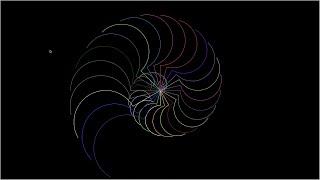 How to draw a 3d spiral illusion? mesmerizing 3d spiral illusion with python turtle