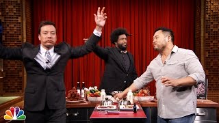 Hot Wing Eating Contest with David Chang